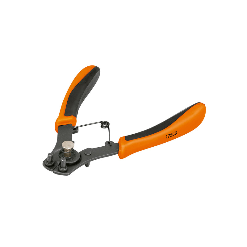 Pinza para anillos de retención, 4 cabezas intercambiables