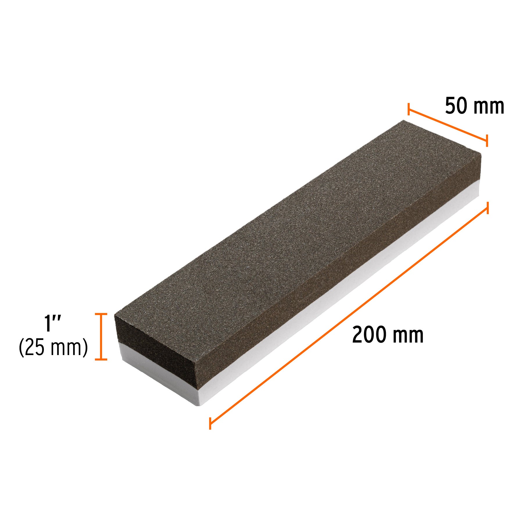 Piedra de asentar 200 x 50 x 25mm