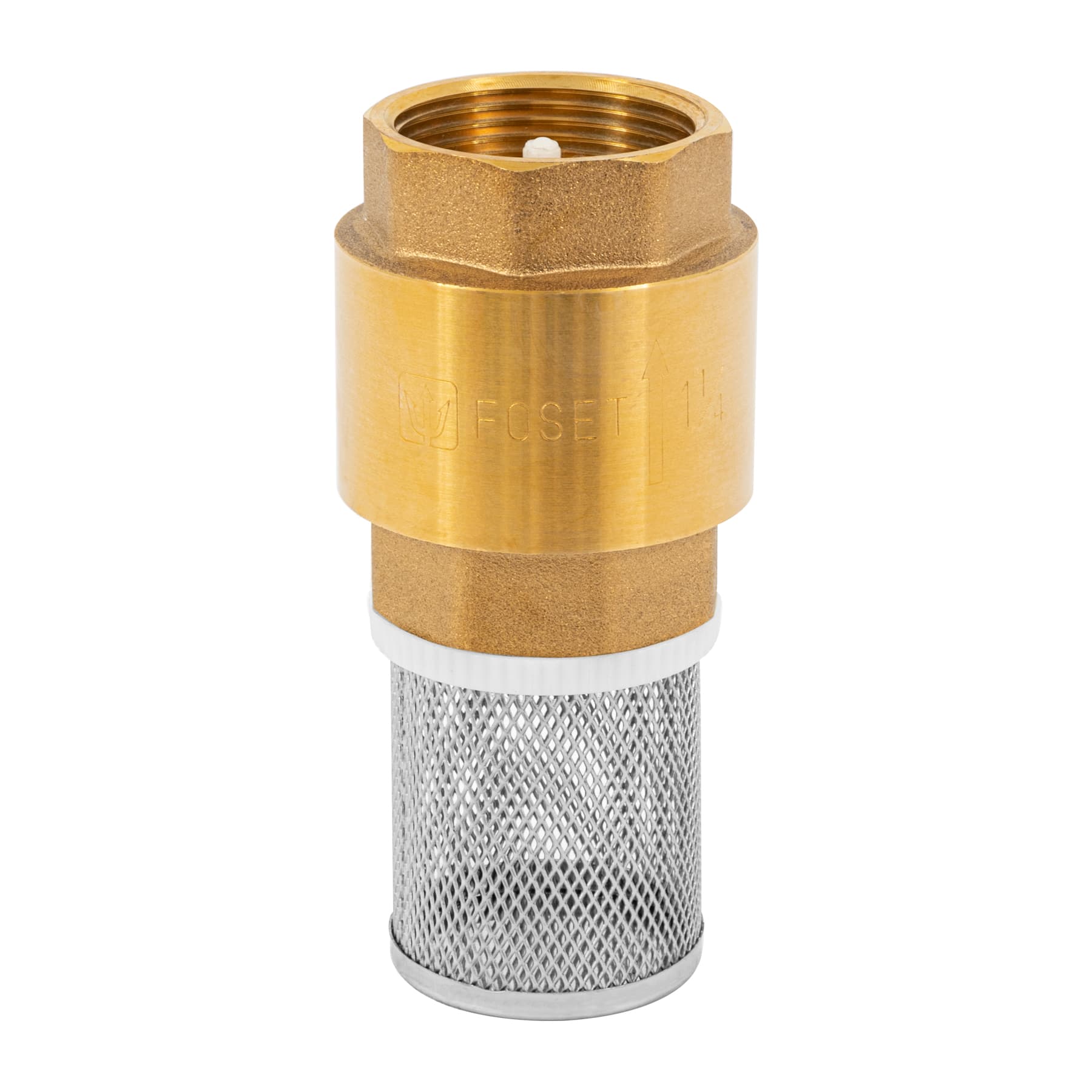 Pichancha con rejilla acero inoxidable 1-1/4"