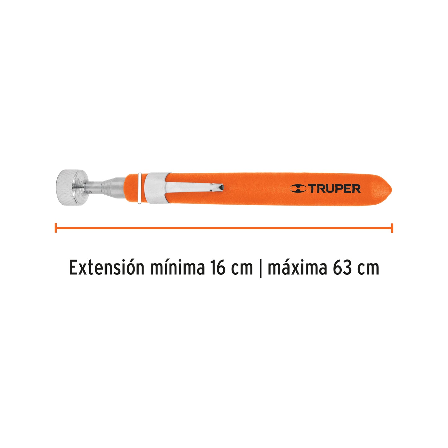 Imán extensible de acero inoxidable, 3.6 kg