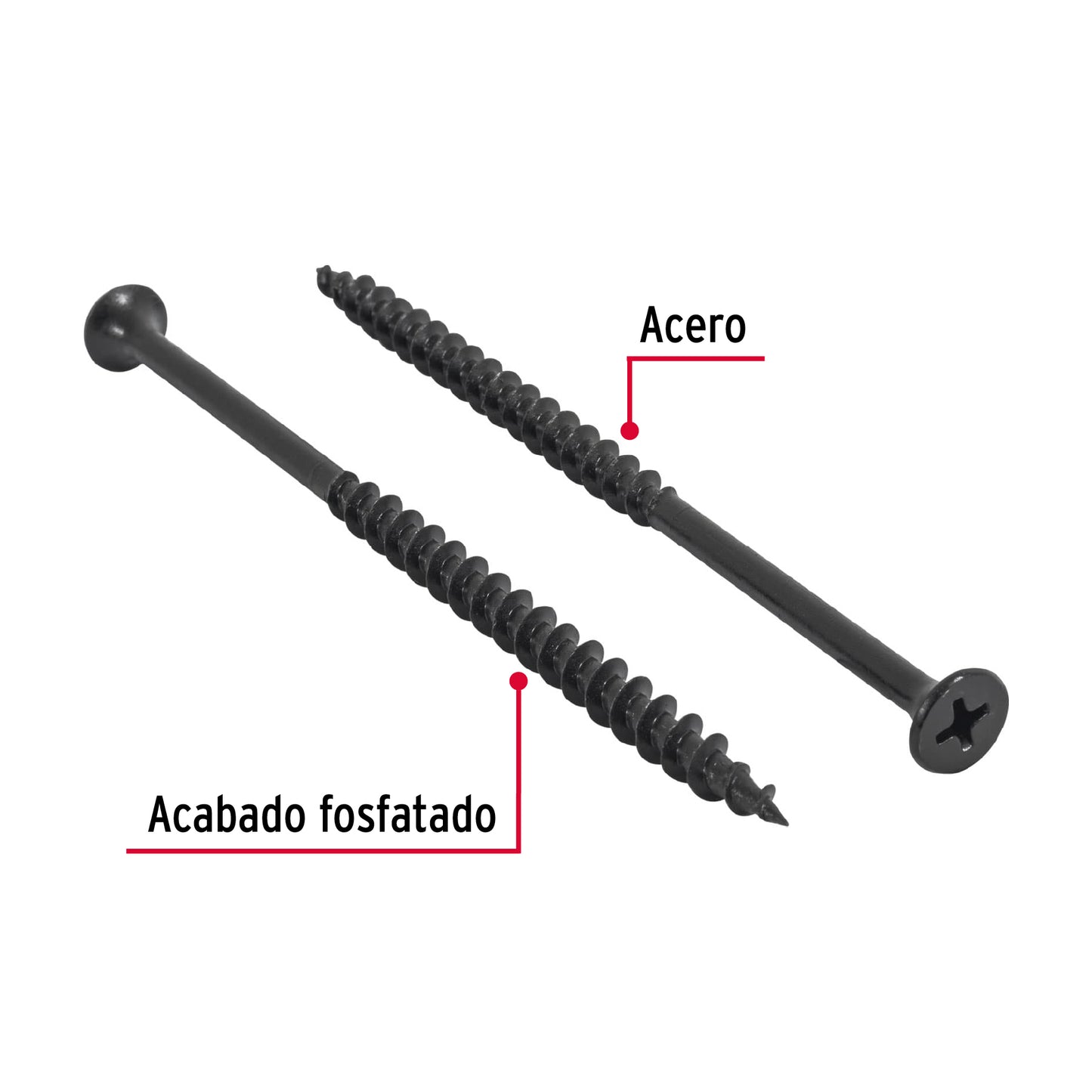 Pijas multiusos 10 x 4" caja con 100 piezas