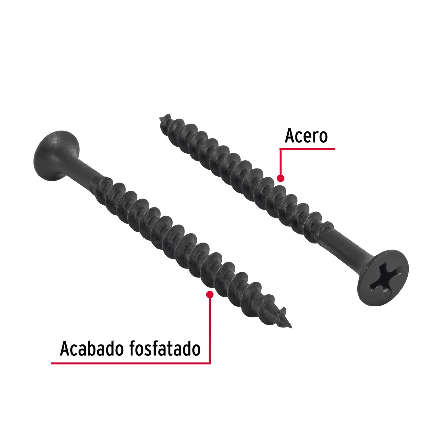 Pijas multiusos 10 x 2-1/2", caja con 100 piezas