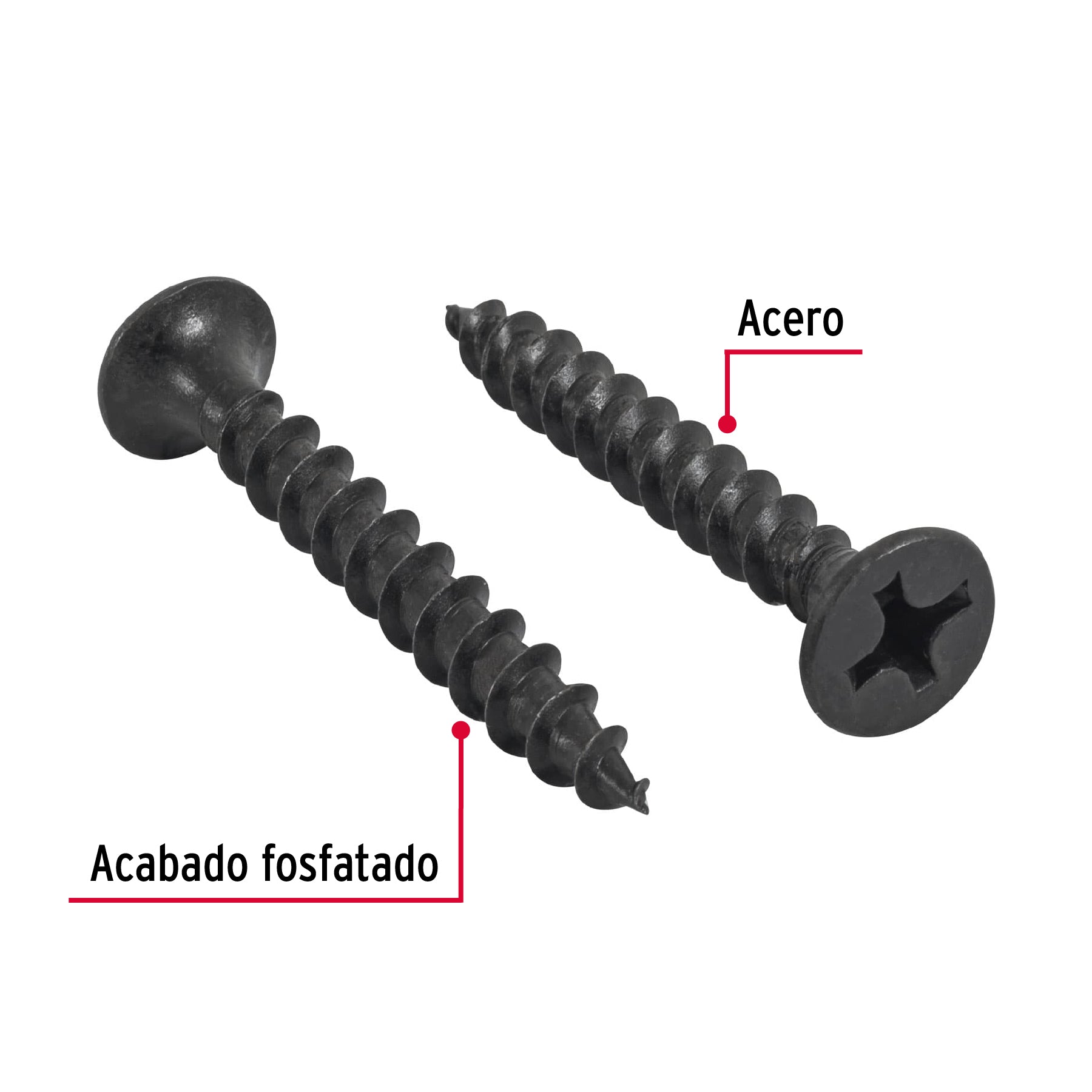 Pijas multiusos 12 x 1-3/4" caja con 100 piezas