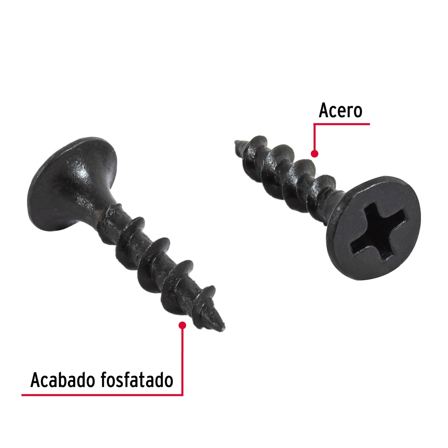 Pijas multiusos 6 x 3/4", caja con 100 piezas