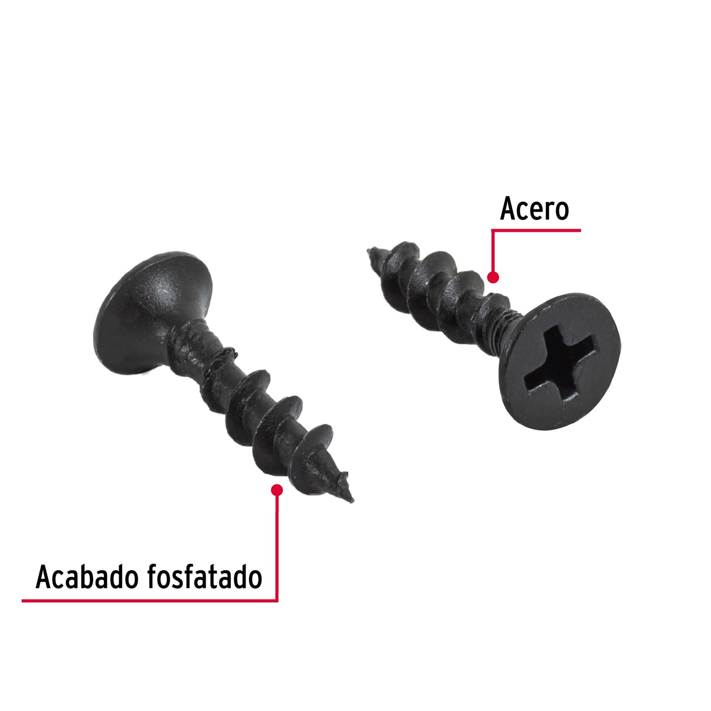 Pijas multiusos 8 x 3/4", caja con 100 piezas
