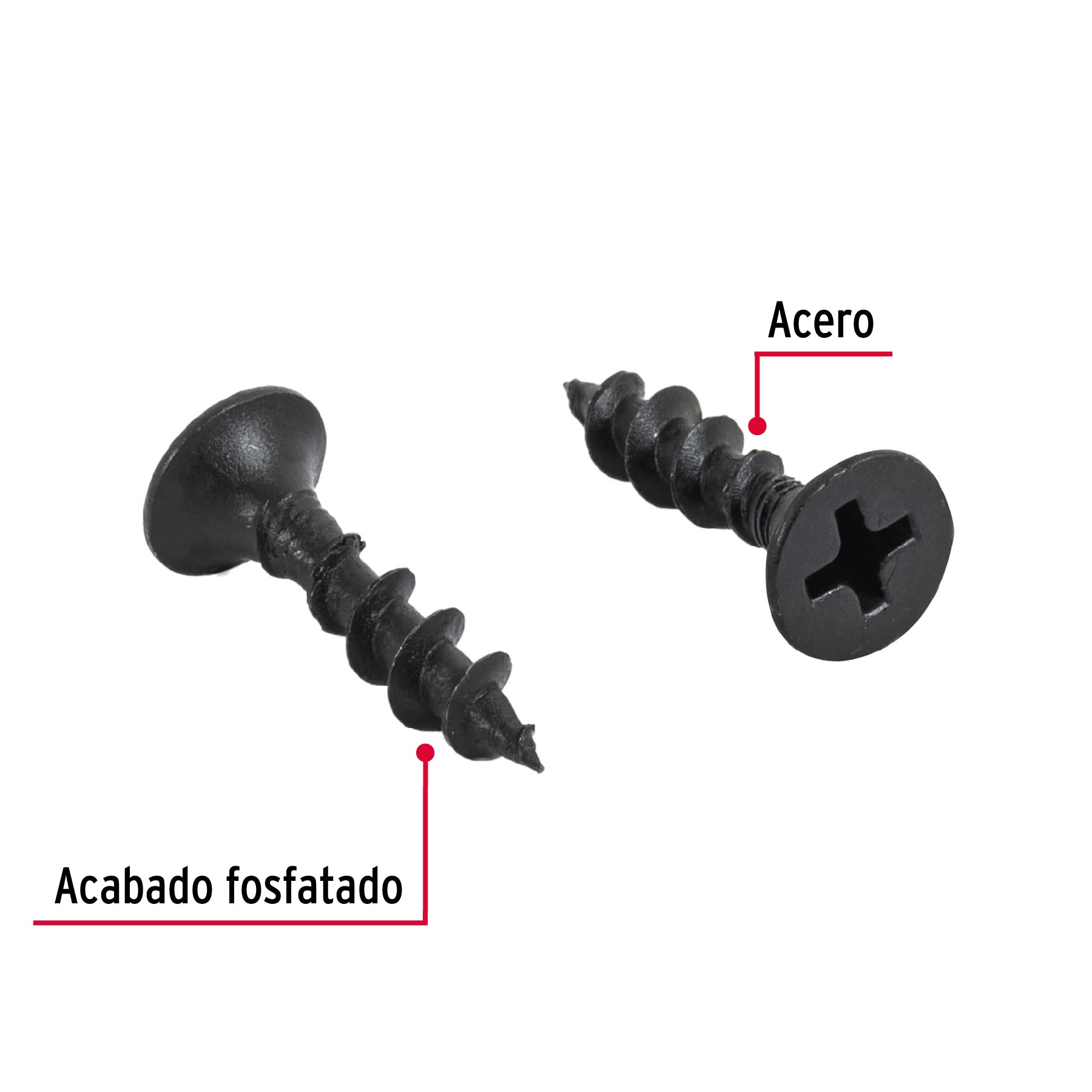 Pijas multiusos 8 x 3/4", caja con 100 piezas