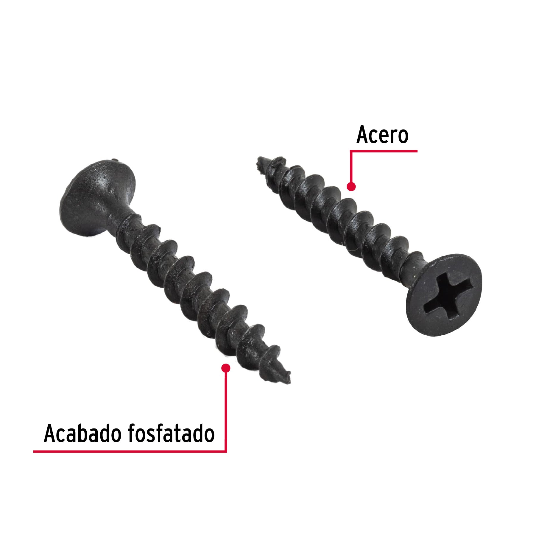 Pijas multiusos 8 x 1-1/4", caja con 100 piezas