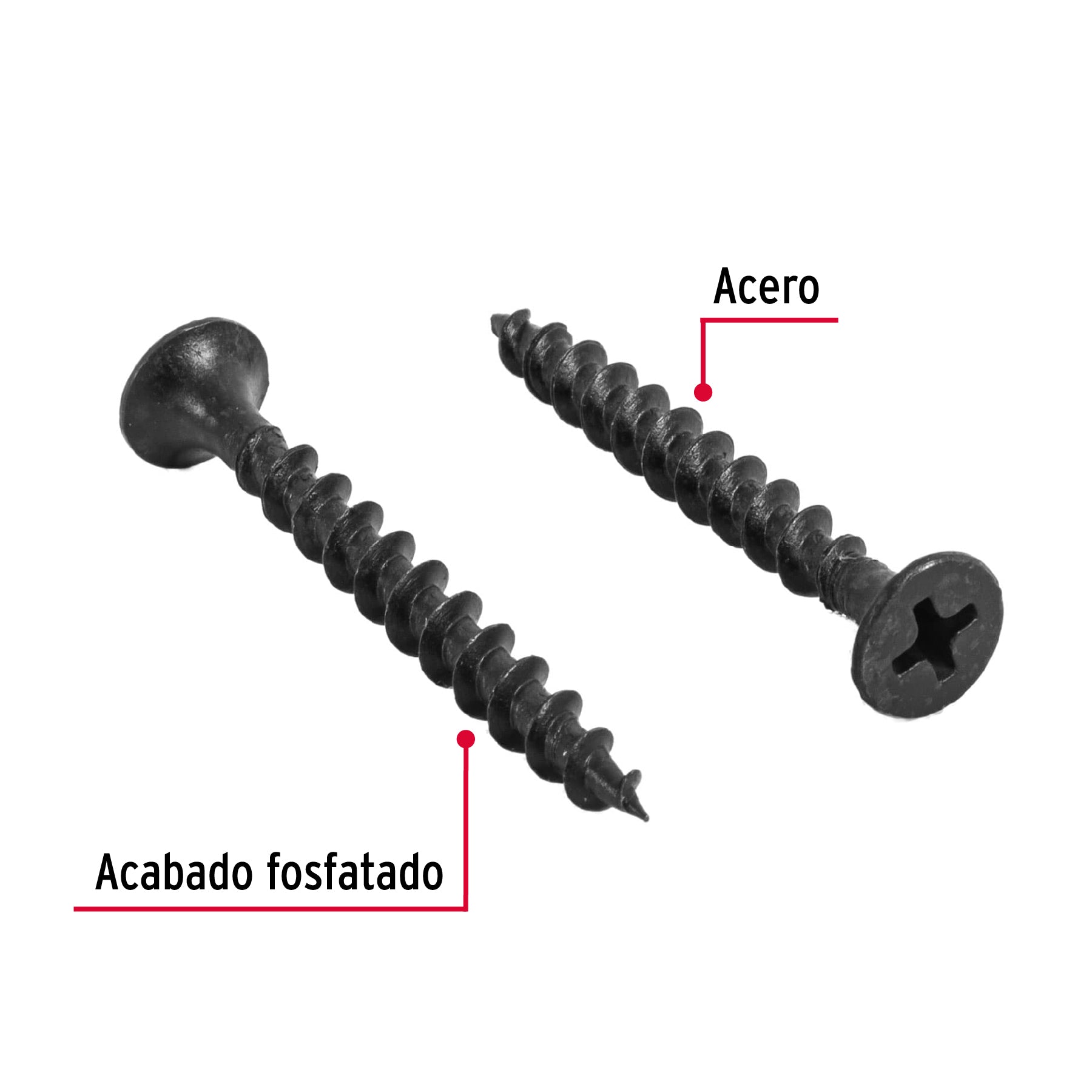 Pijas multiusos 8 x 1-1/2", caja con 100 piezas