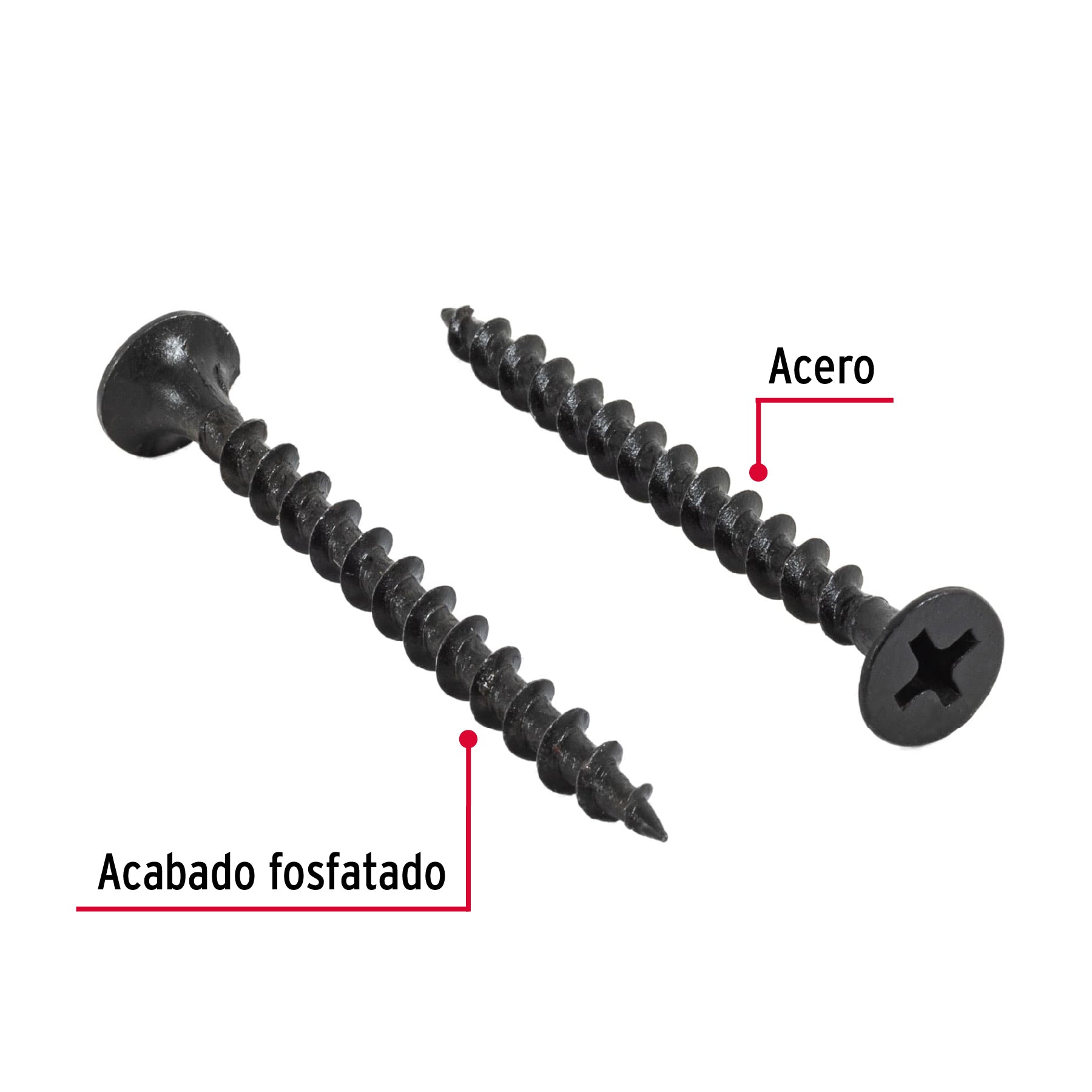 Pijas multiusos 8 x 1-3/4", caja con 100 piezas