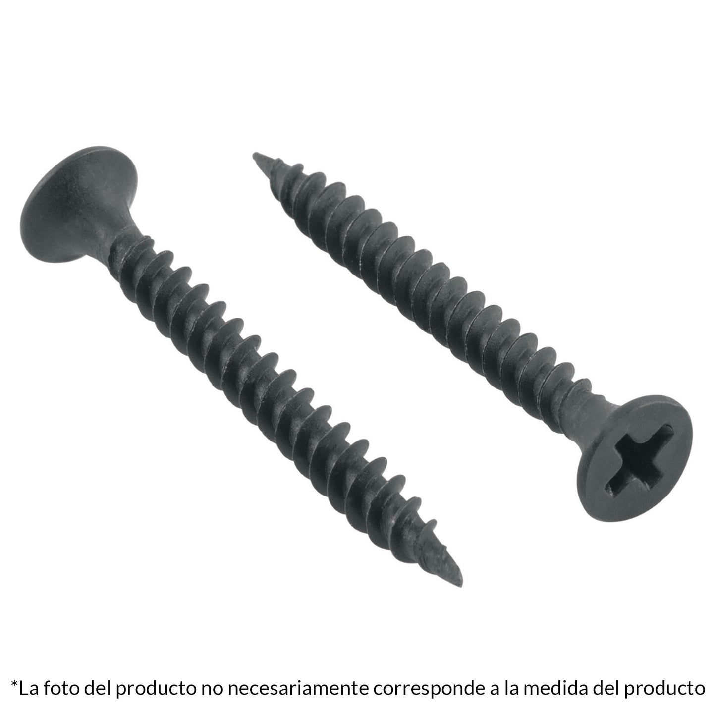 Pija multiusos 6 x 1-1/4", cuerda cerrada, caja 100 piezas