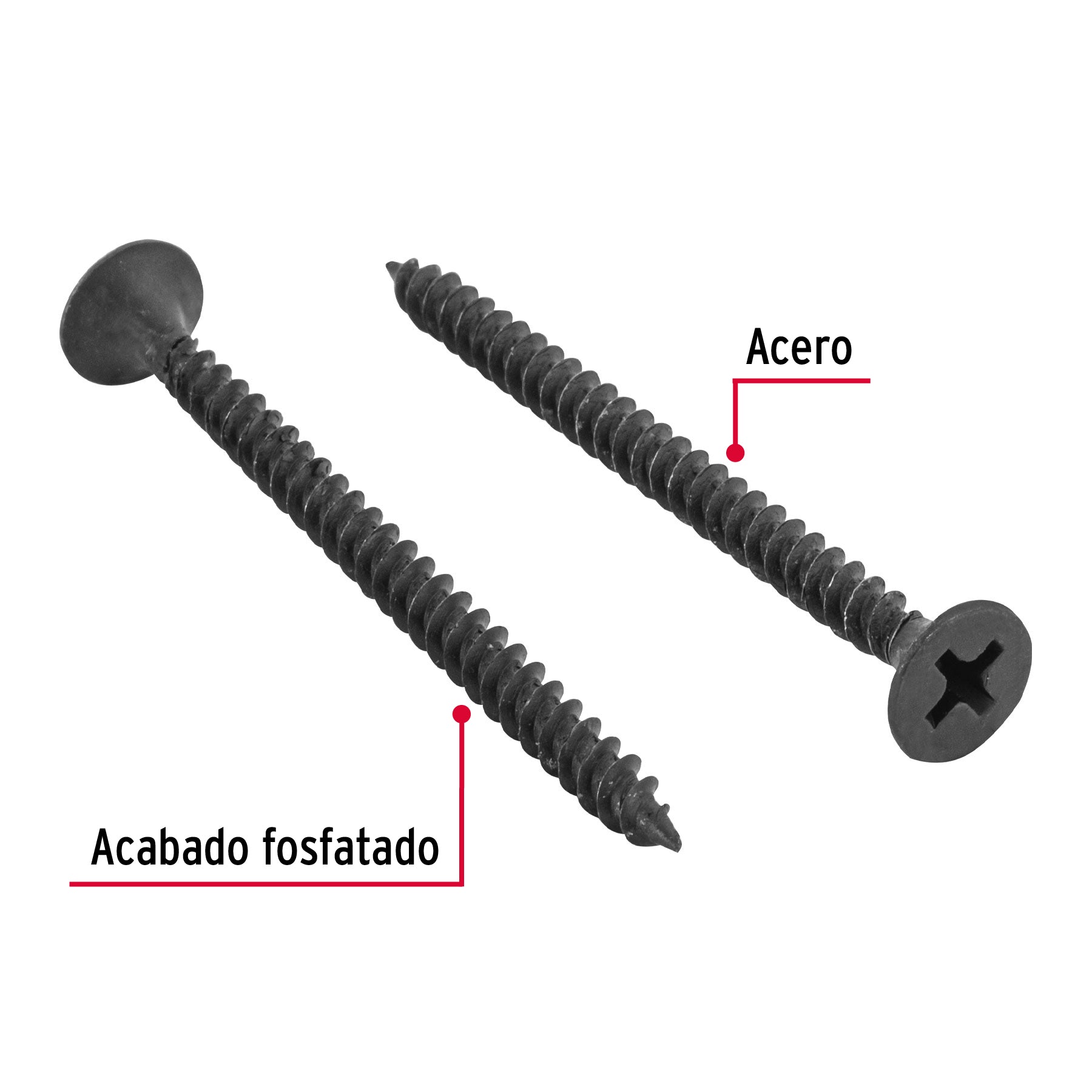 Pija multiusos 6 x 1-5/8", cuerda cerrada, caja con 100 piezas