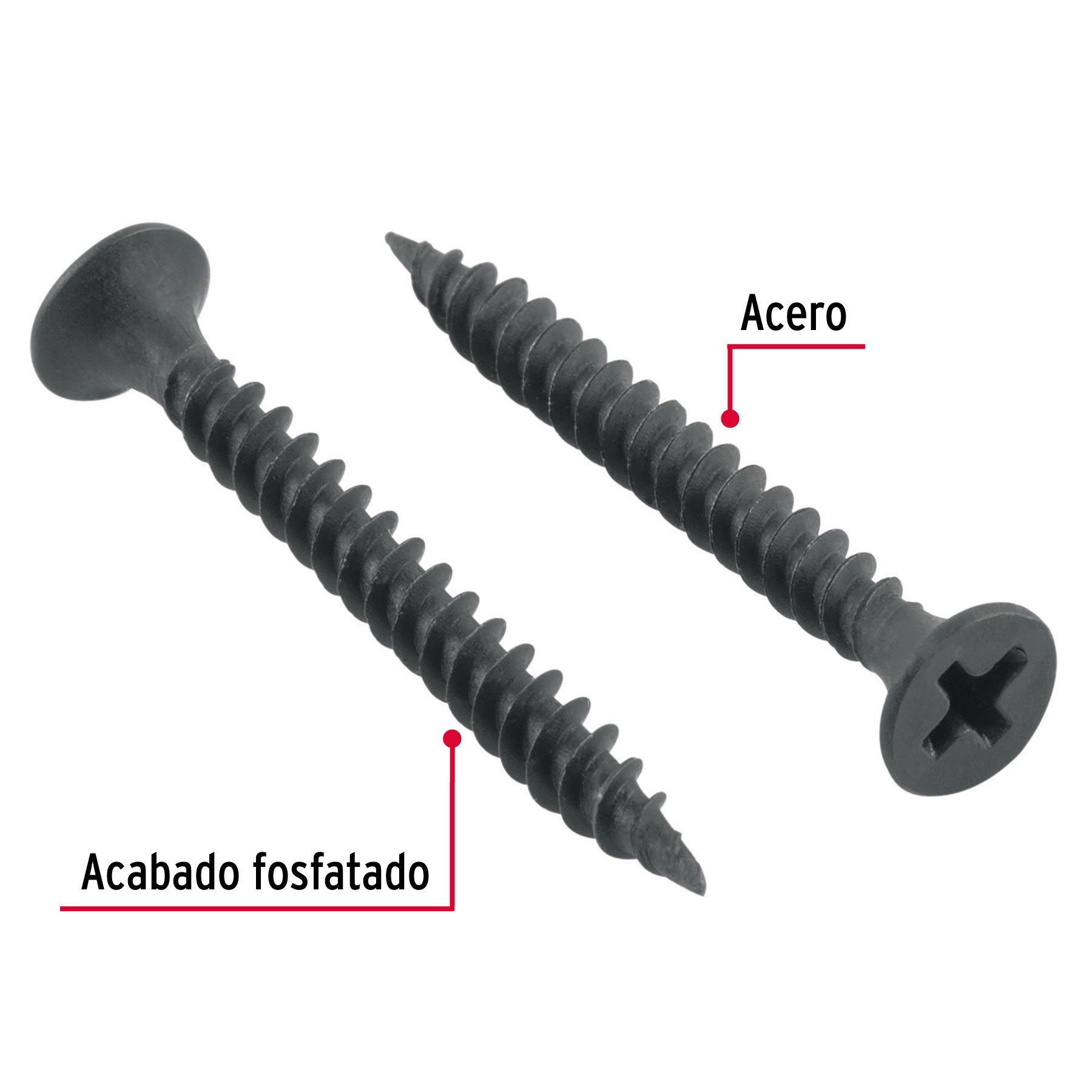 Pija multiusos 8 x 1-1/2", cuerda cerrada, caja 100 piezas