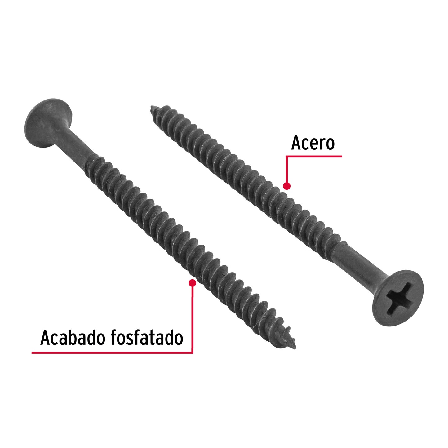 Pija multiusos 8 x 2-1/2", cuerda cerrada, caja 100 piezas