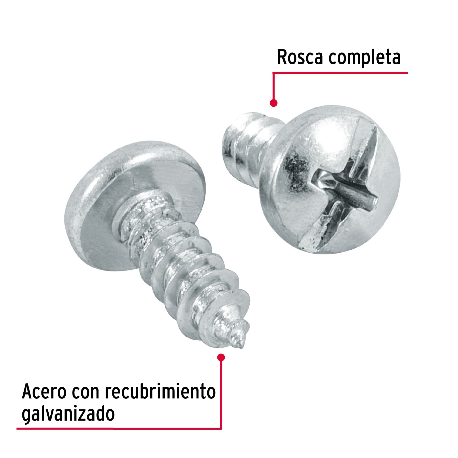 Pijas para lámina, #10, 1/2", caja con 150 pzas