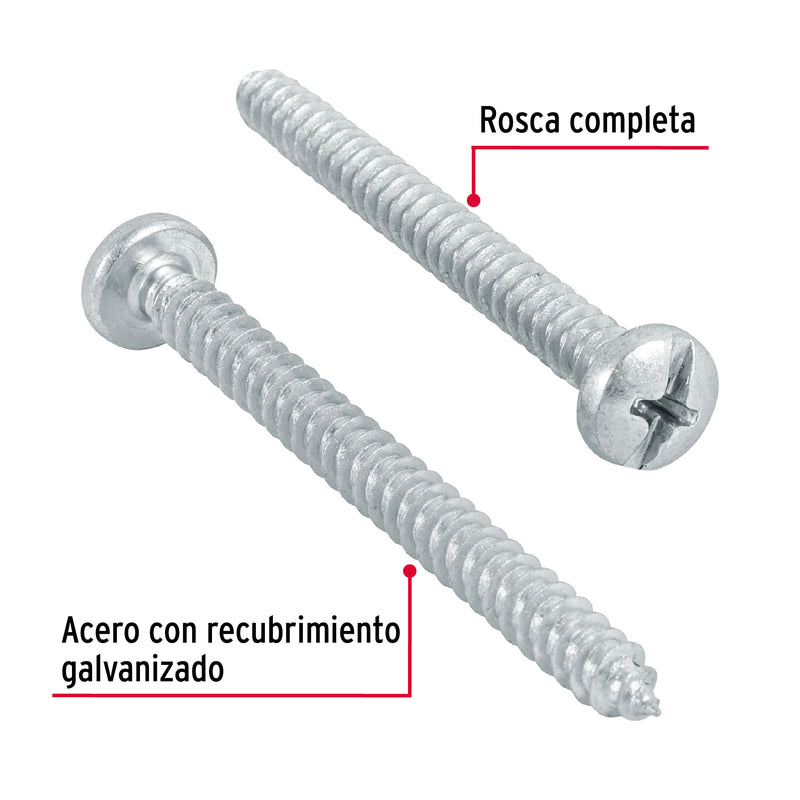 Pijas para lámina, #10, 2", caja con 150 pzas