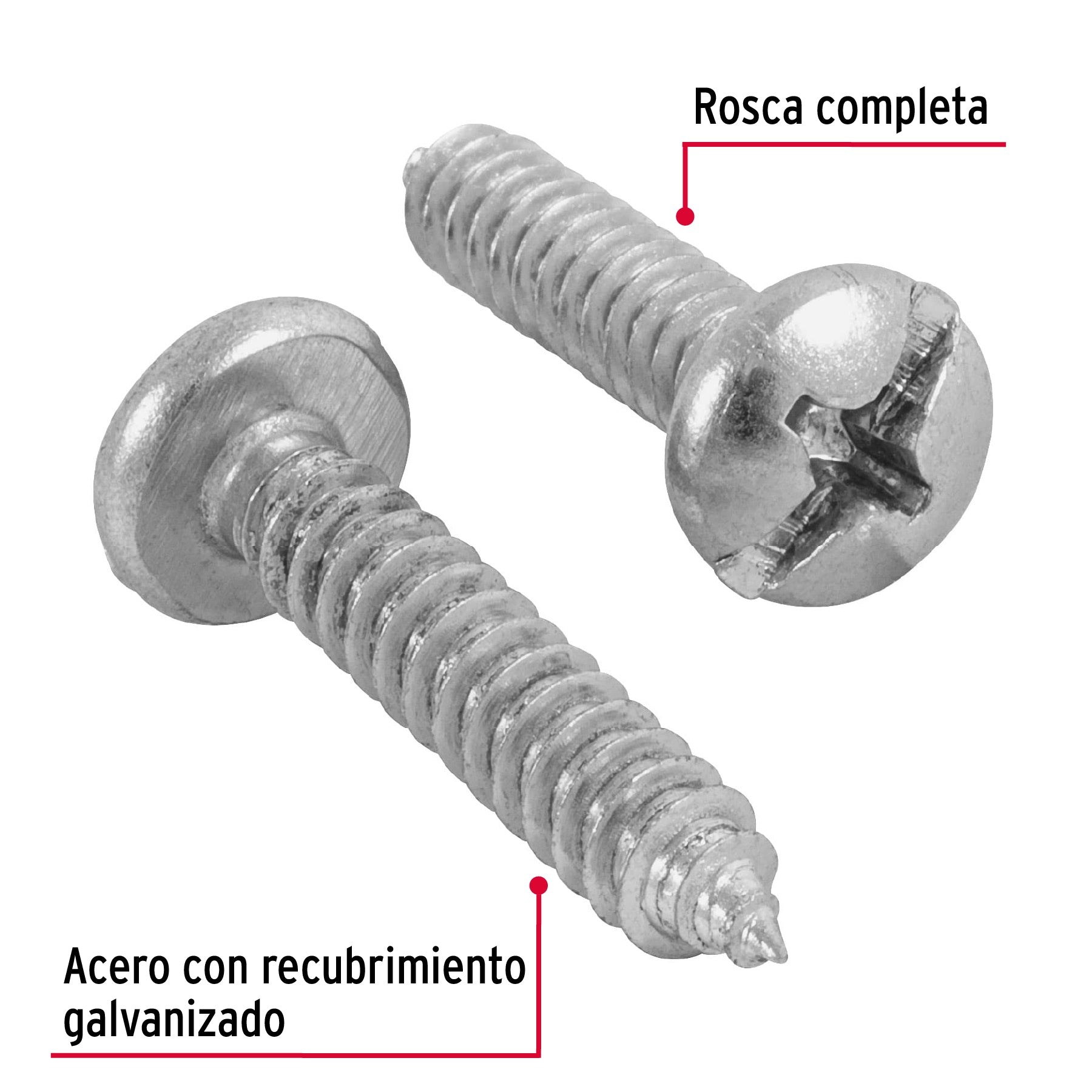 Pijas para lámina, #14, 1-1/4", caja con 100 pzas