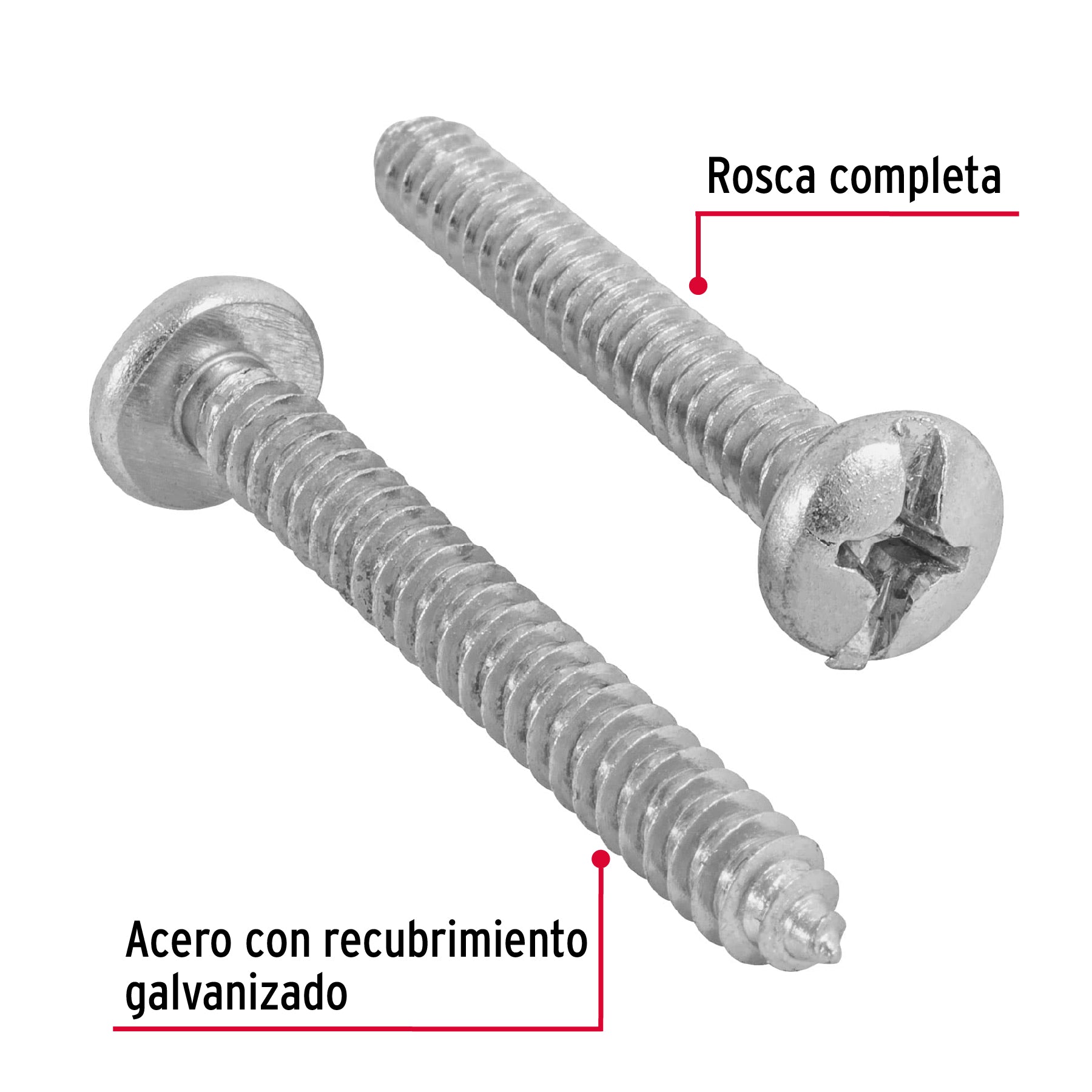 Pijas para lámina, #14, 2", caja con 100 pzas