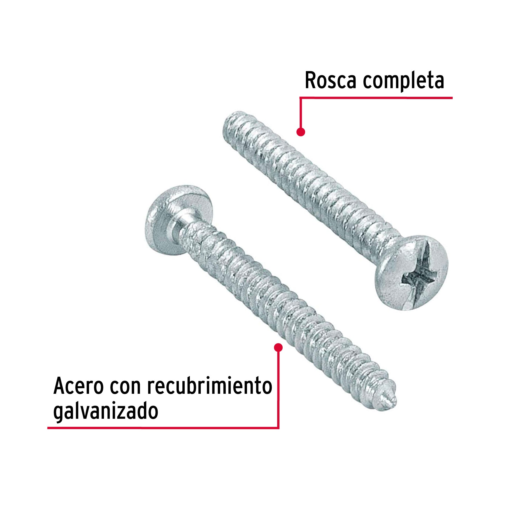 Pijas para lámina #4, 1" caja con 200 piezas
