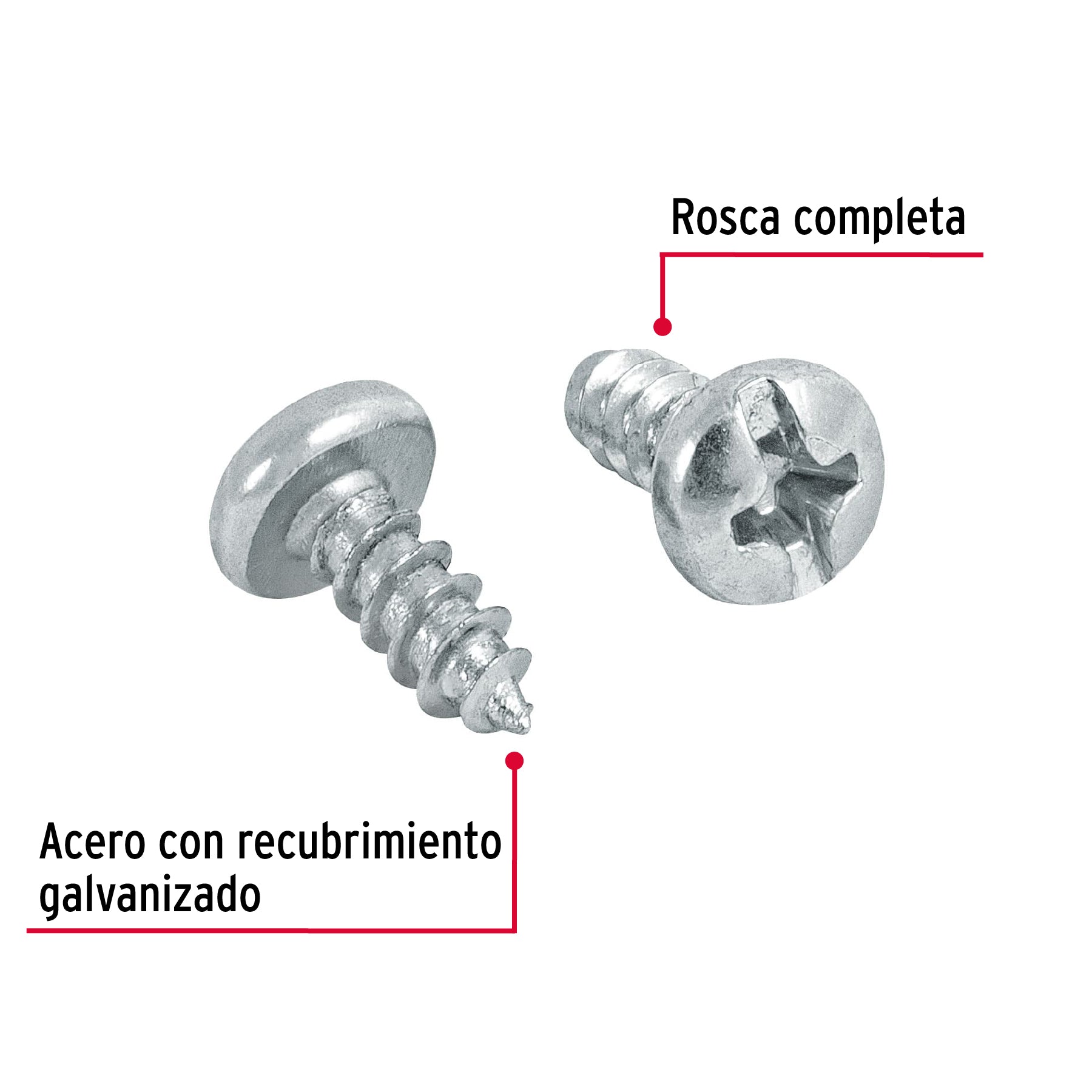 Pijas para lámina #4, 3/8" caja con 200 piezas