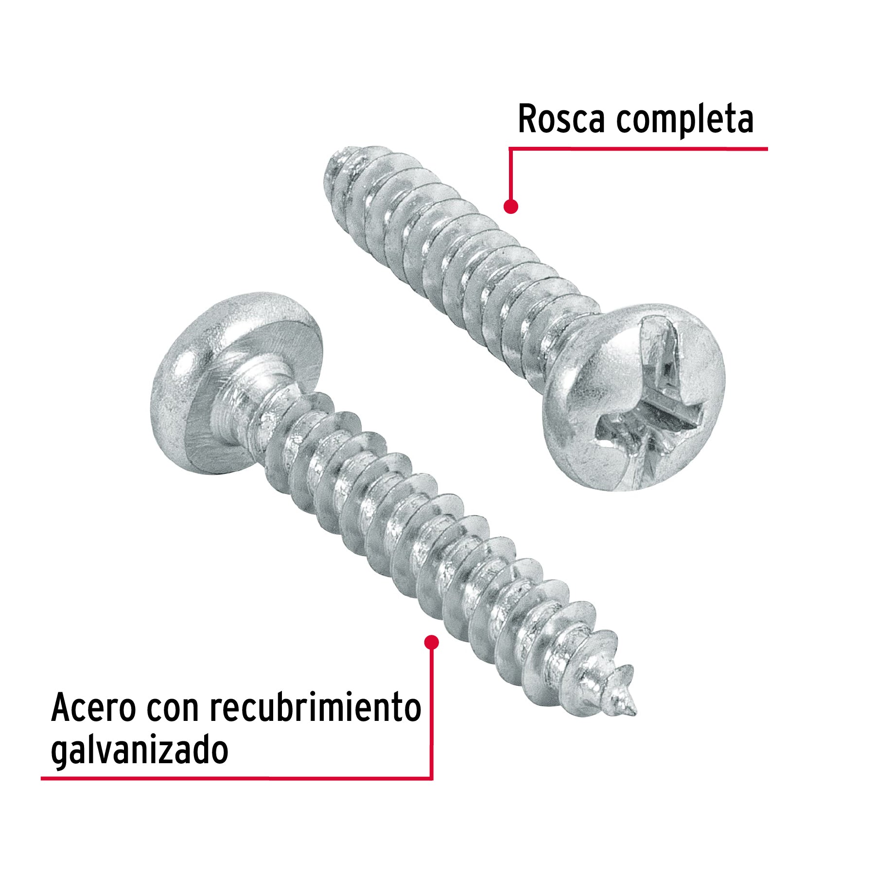 Pijas para lámina #6, 3/4" caja con 200 piezas
