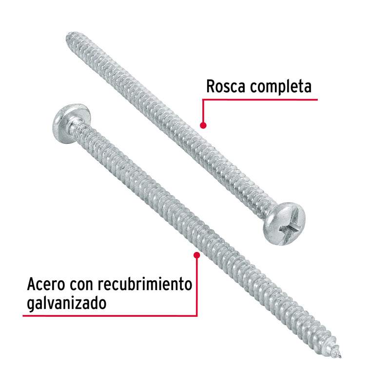 Pijas para lámina #8, 3" caja con 150 piezas