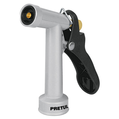 Pistola metálica p/riego, 4", pretul
