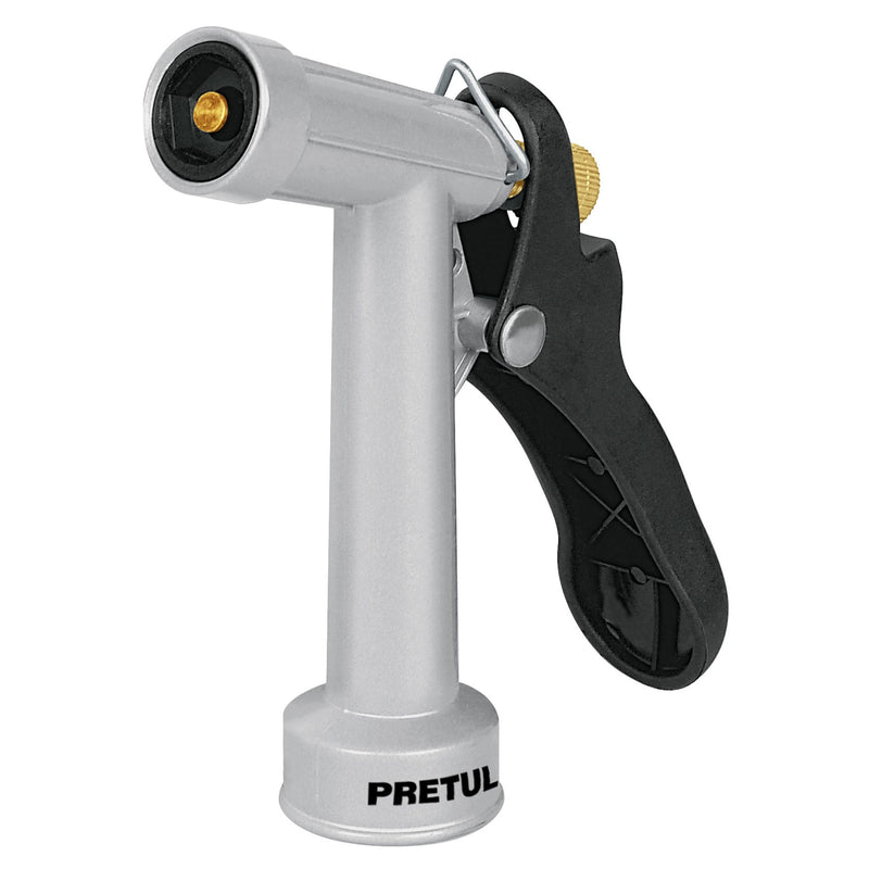 Pistola metálica p/riego, 4", pretul