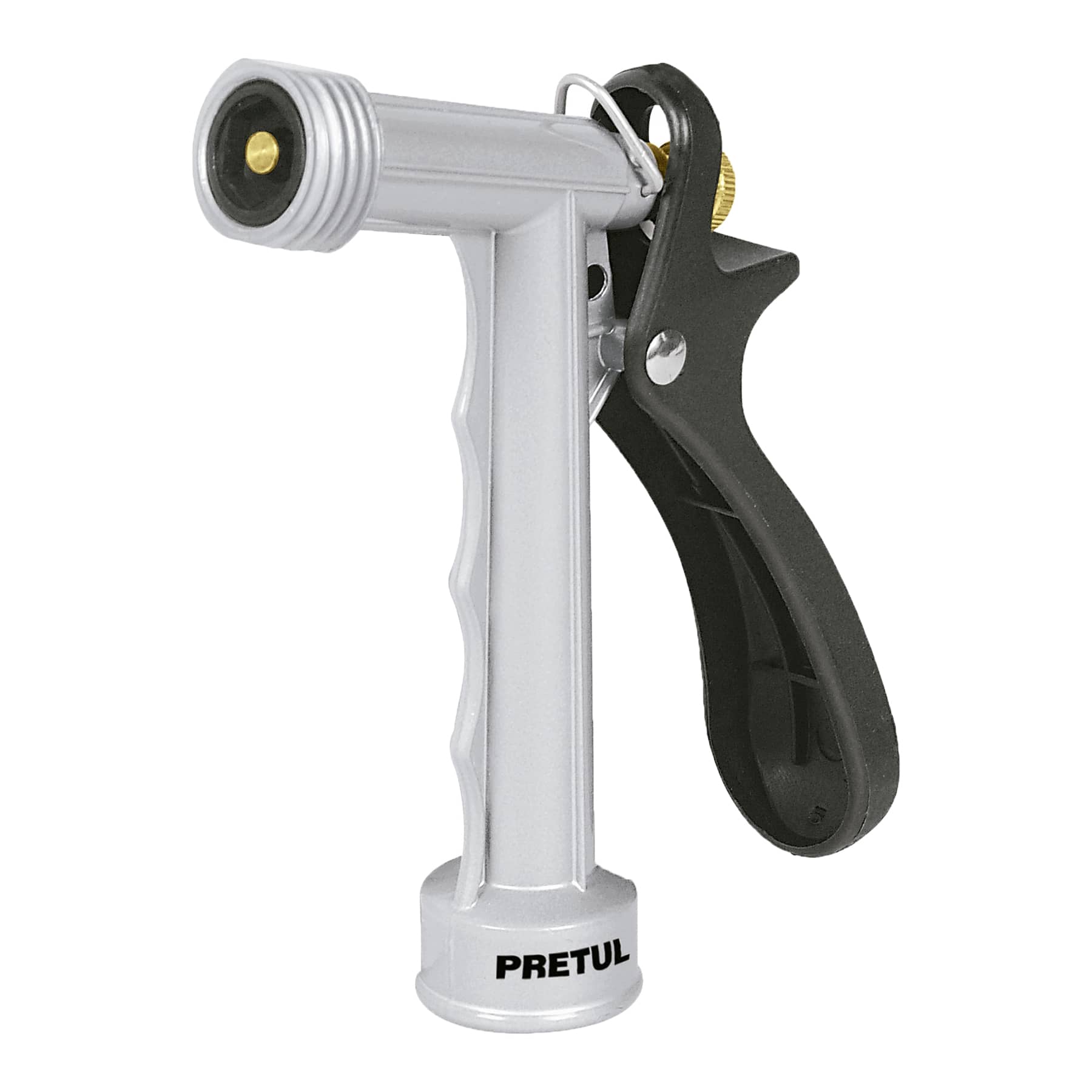 Pistola metálica p/riego, 5", pretul
