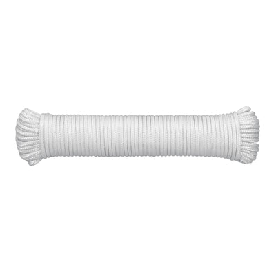 Piola de poliéster diamante de 5 mm x 30 m blanca, Fiero