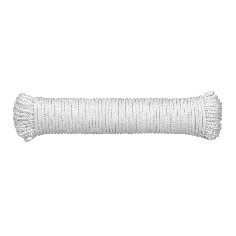 Piola de poliéster diamante de 5 mm x 30 m blanca, Fiero
