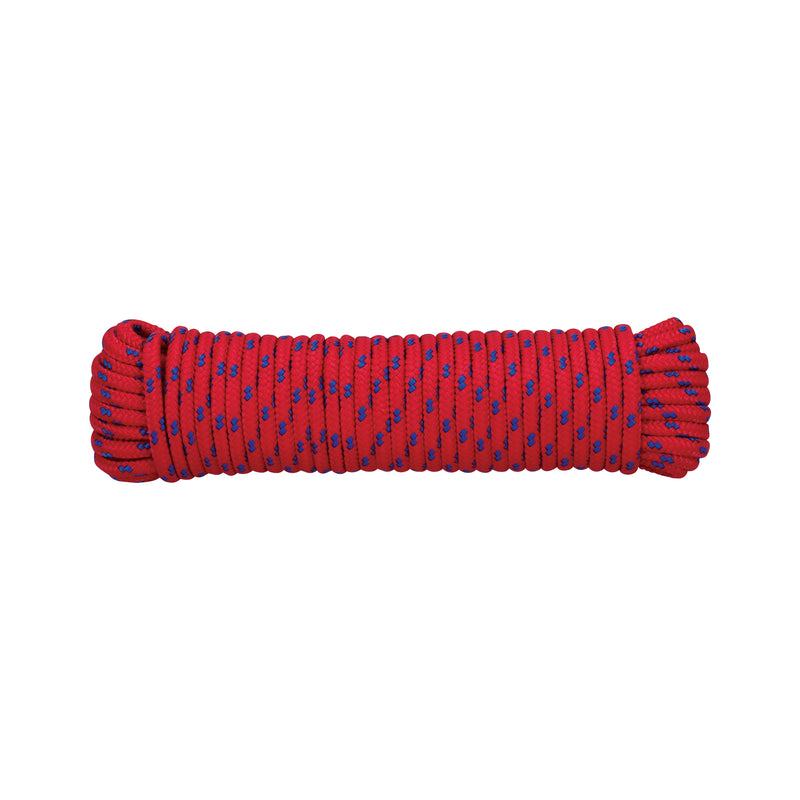 Piola de Polipropileno trenzada, multicolor, 6mm x 15m