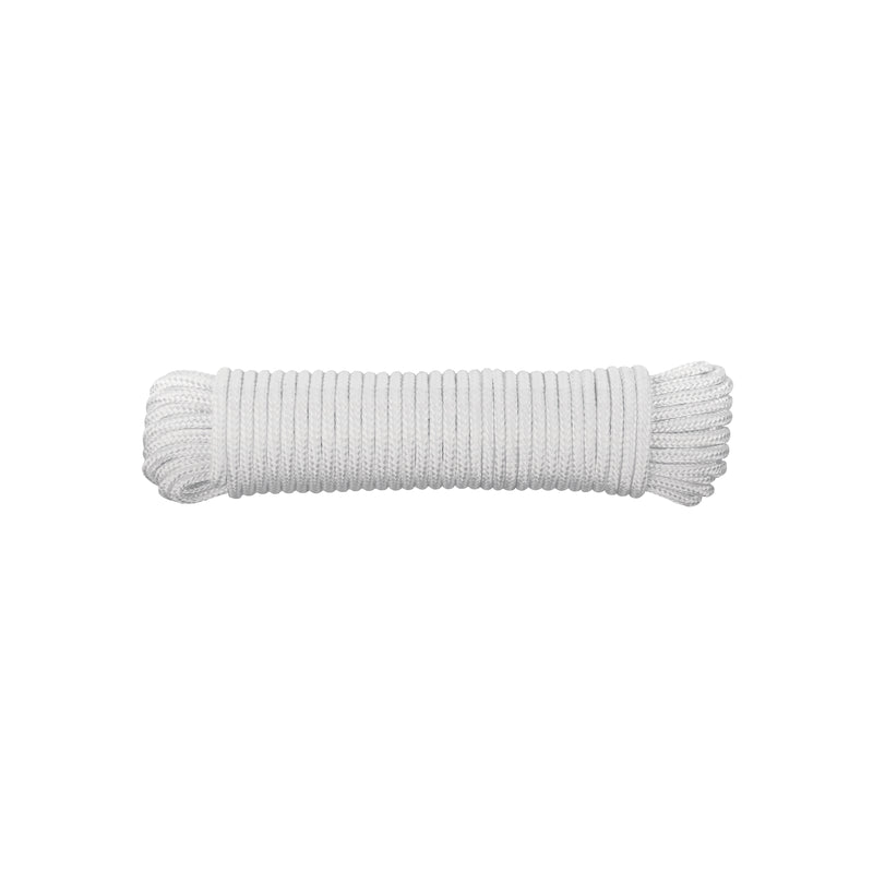 Piola de poliéster diamante de 6 mm x 15 m blanca, Fiero