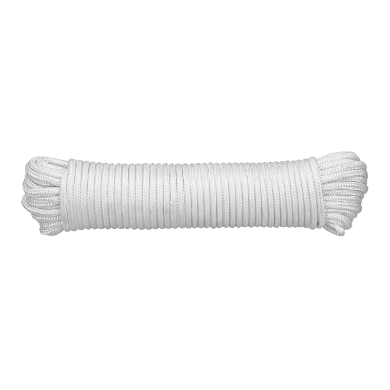Piola de poliéster diamante de 6 mm x 30 m blanca, Fiero