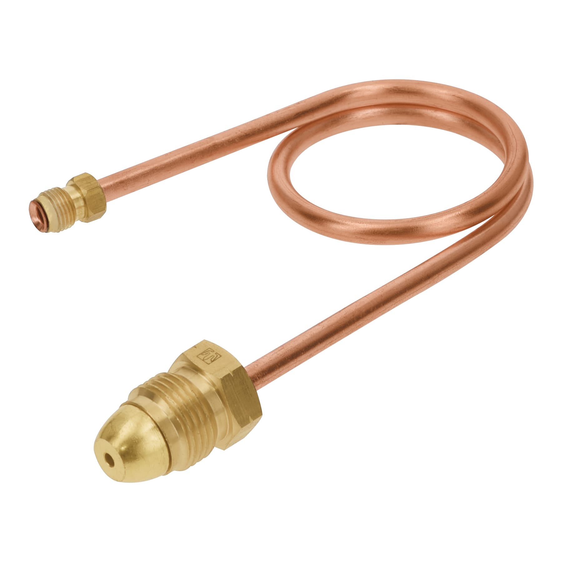 Pigtail con tuerca izquierda, punta pool, 50 cm