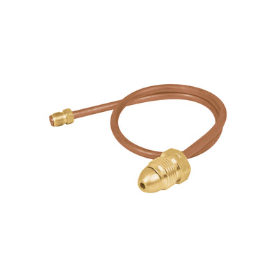 Pigtail con tuerca izquierda, punta pool, 50 cm