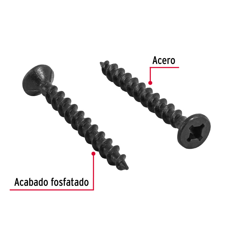 Pija tipo Quadrex, 8X1-1/2"