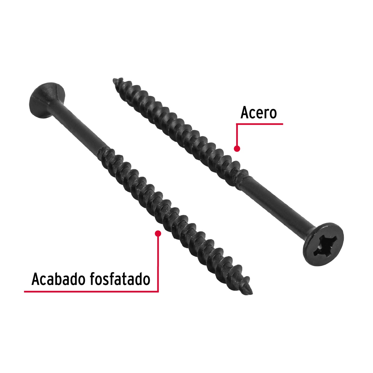 Pija tipo Quadrex, 8x3"