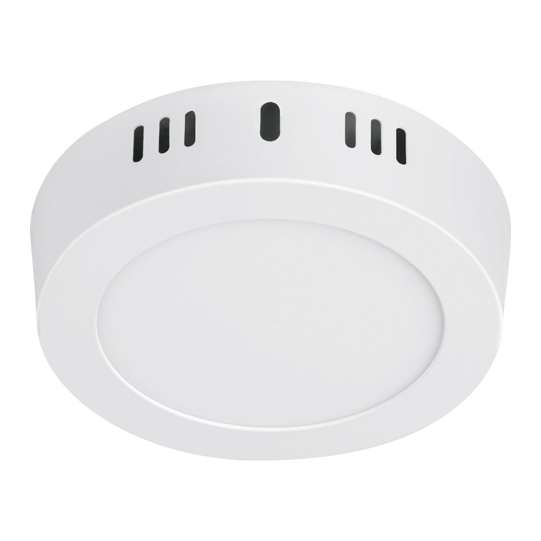 Plafón redondo, moderno, 6W, 6500K, LED, blanco