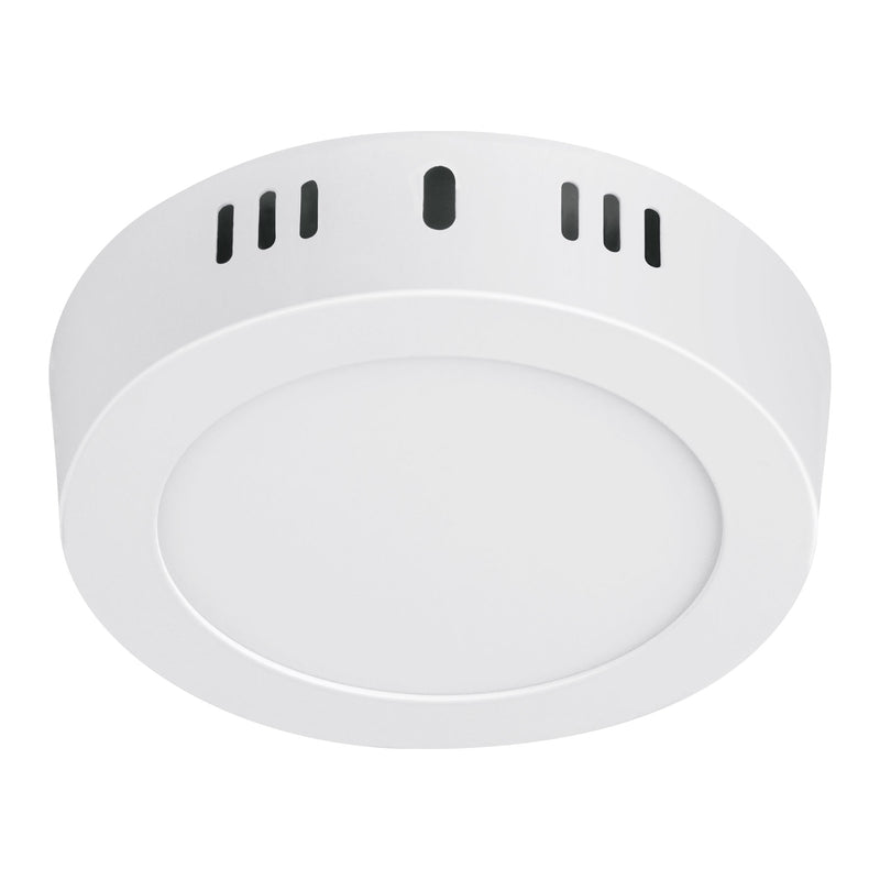 Plafón redondo, moderno, 6W, 6500K, LED, blanco