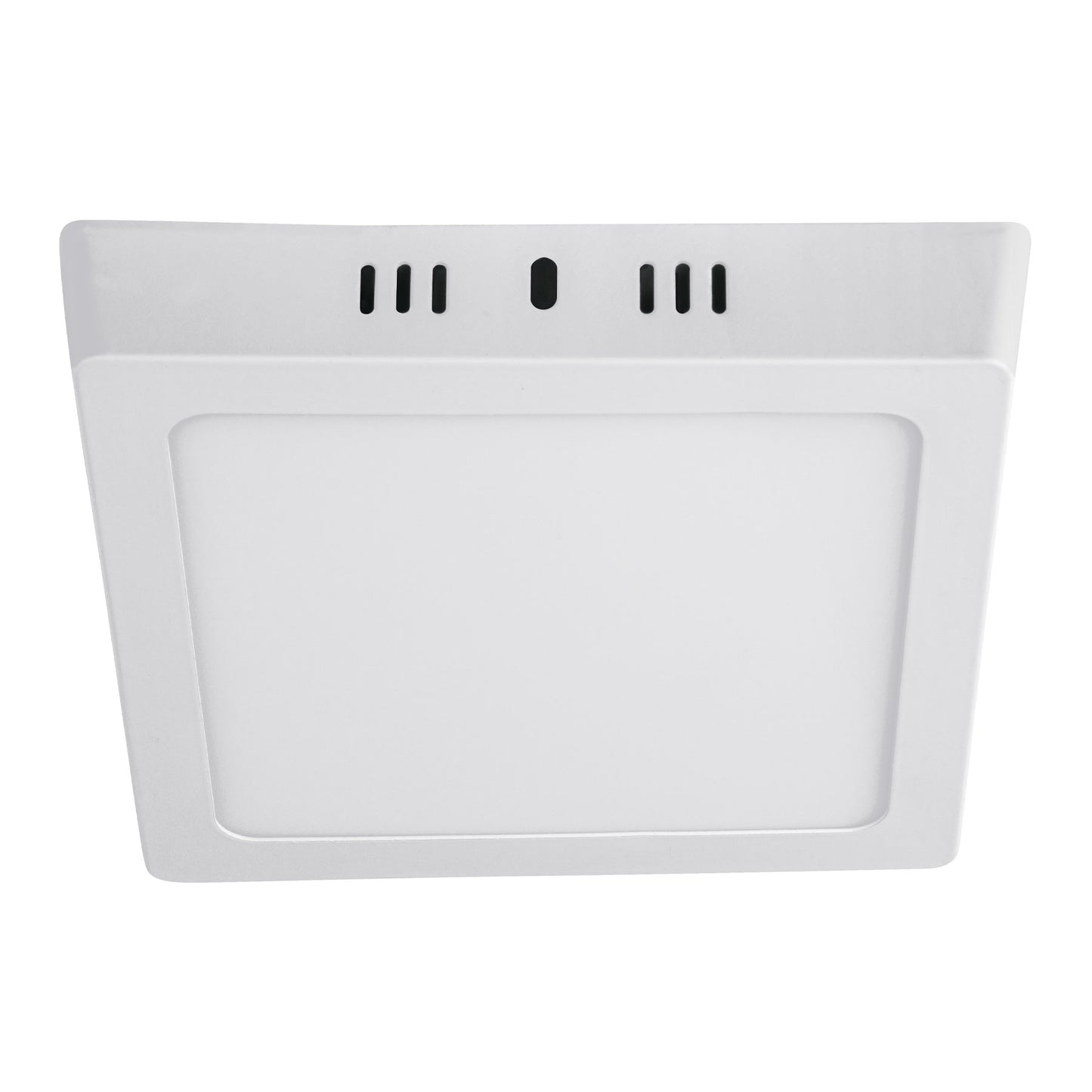 Plafón cuadrado, moderno, 12 W, 6500 K, LED, blanco
