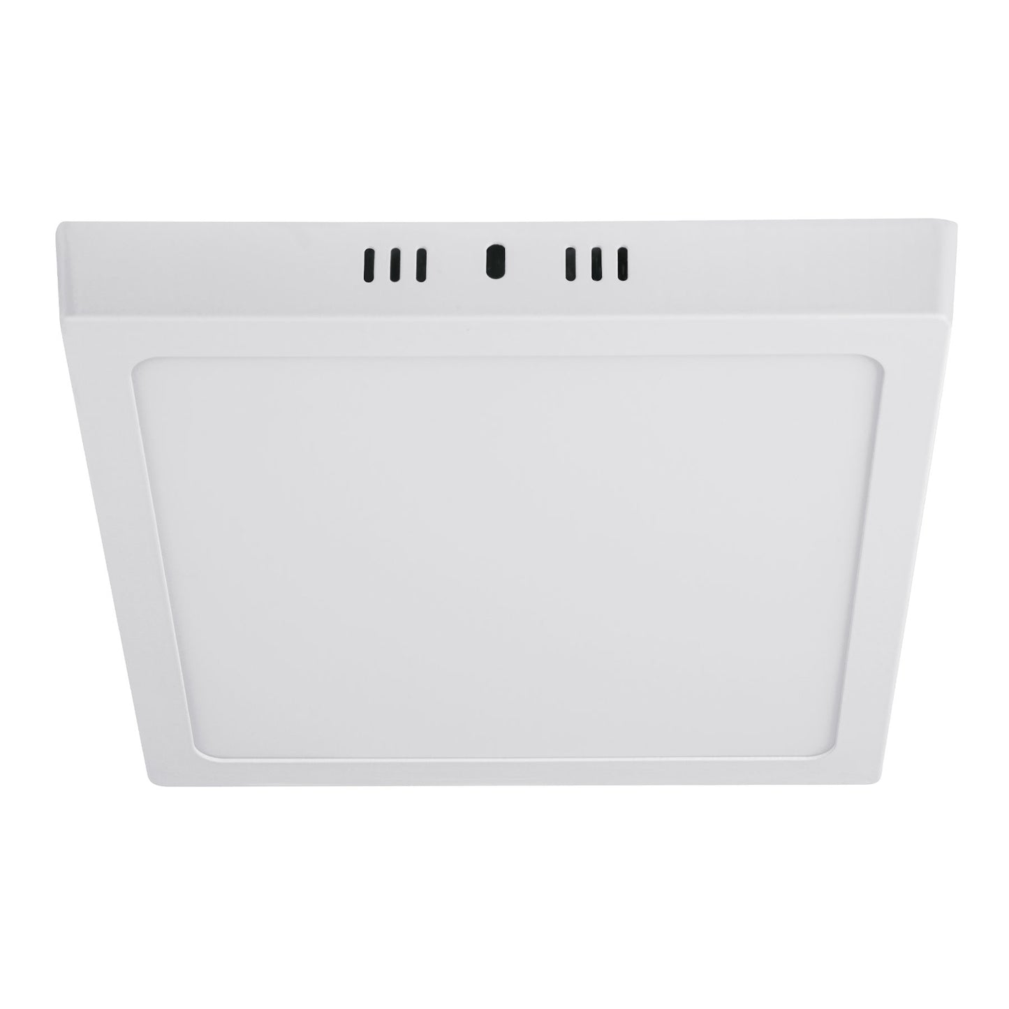 Plafón cuadrado, moderno, 18 W, 6500 K, LED, blanco