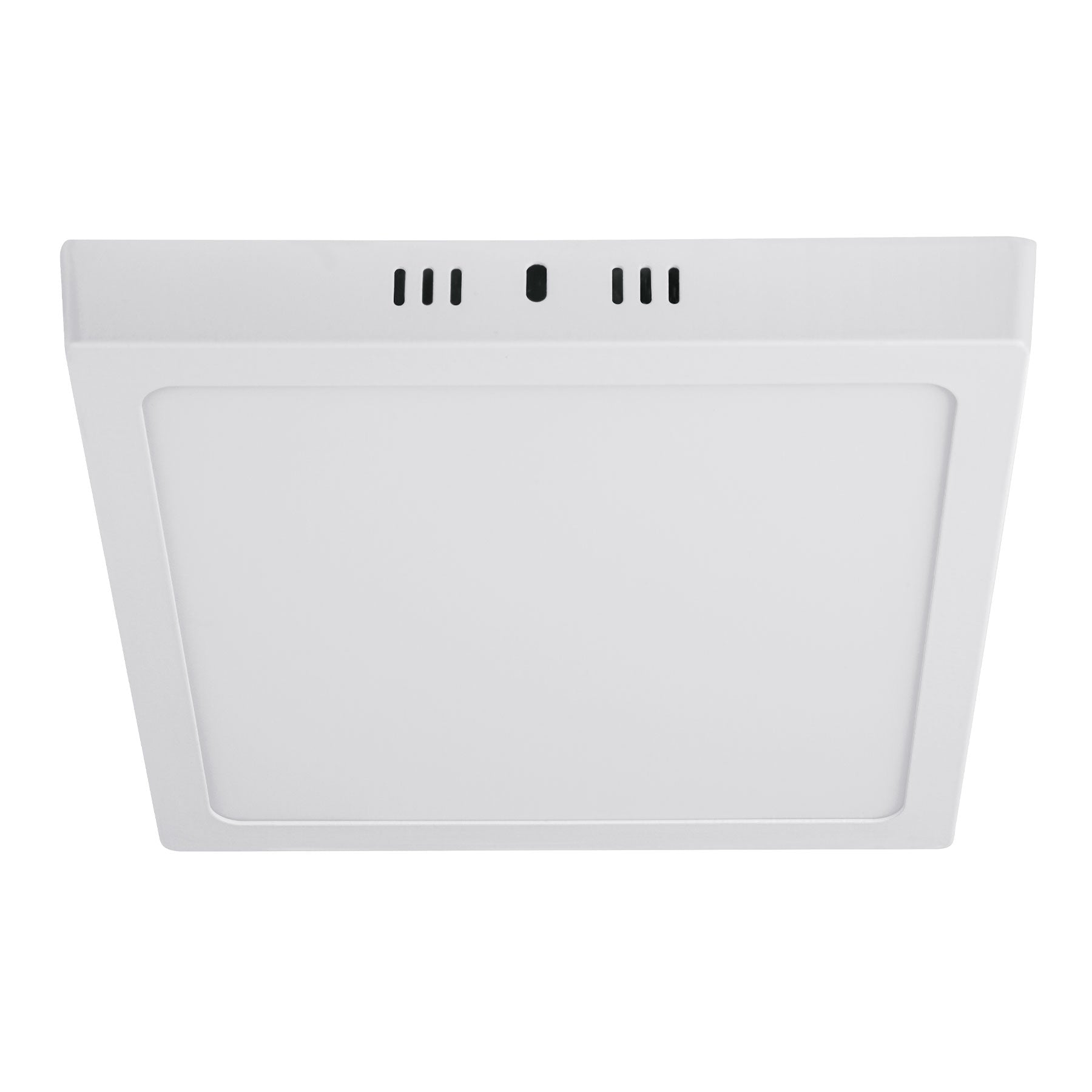 Plafón cuadrado, moderno, 18 W, 6500 K, LED, blanco