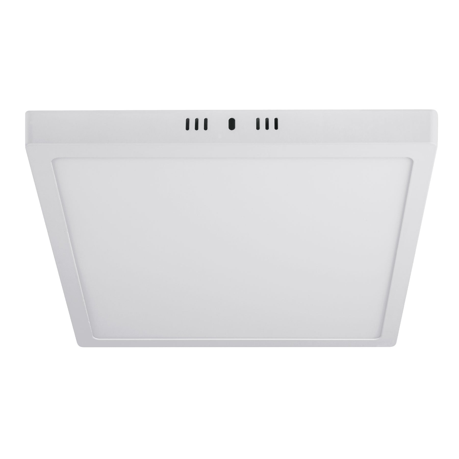 Plafón cuadrado, moderno, 24 W, 6500 K, LED, blanco