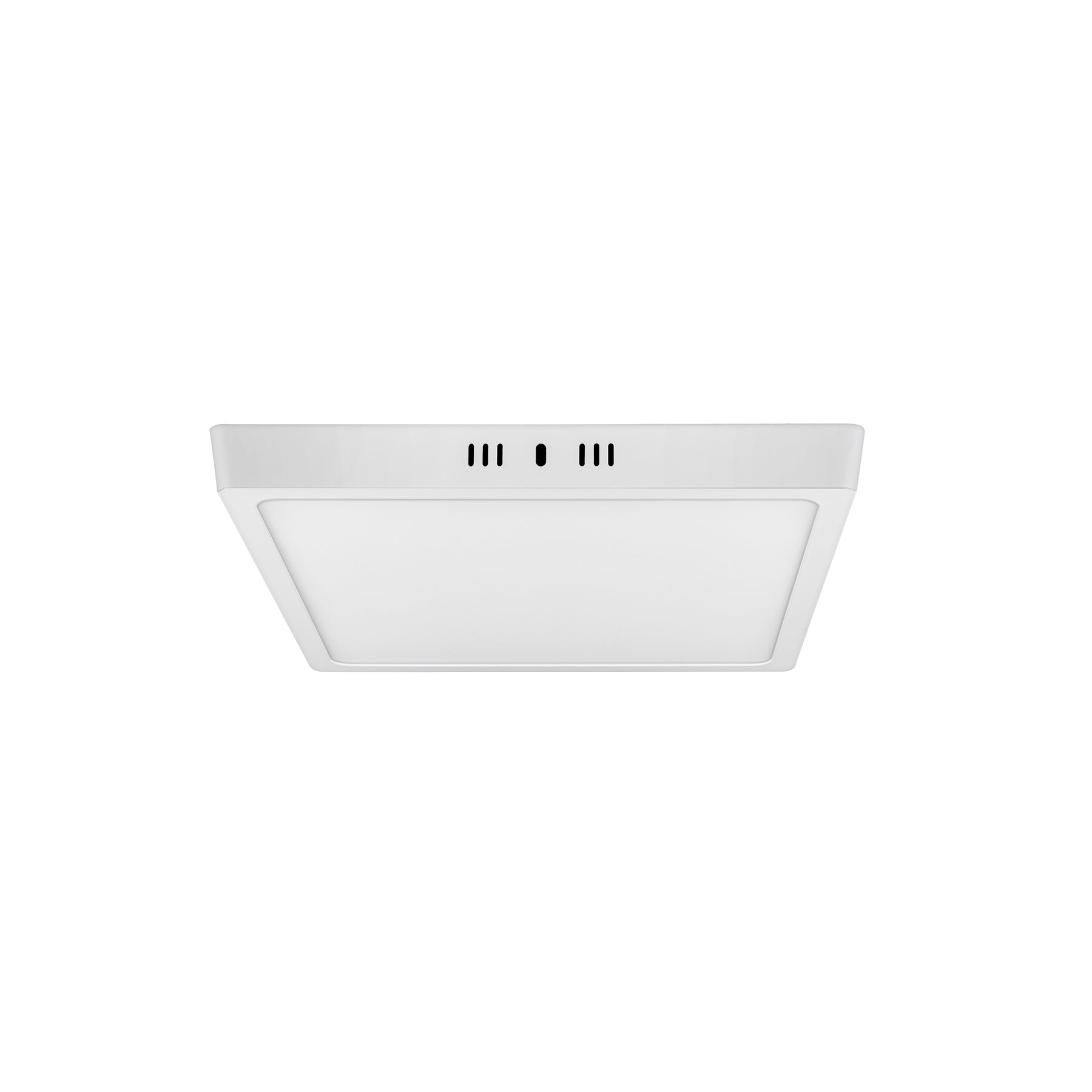 Plafón cuadrado, moderno, 24 W, 6500 K, LED, blanco