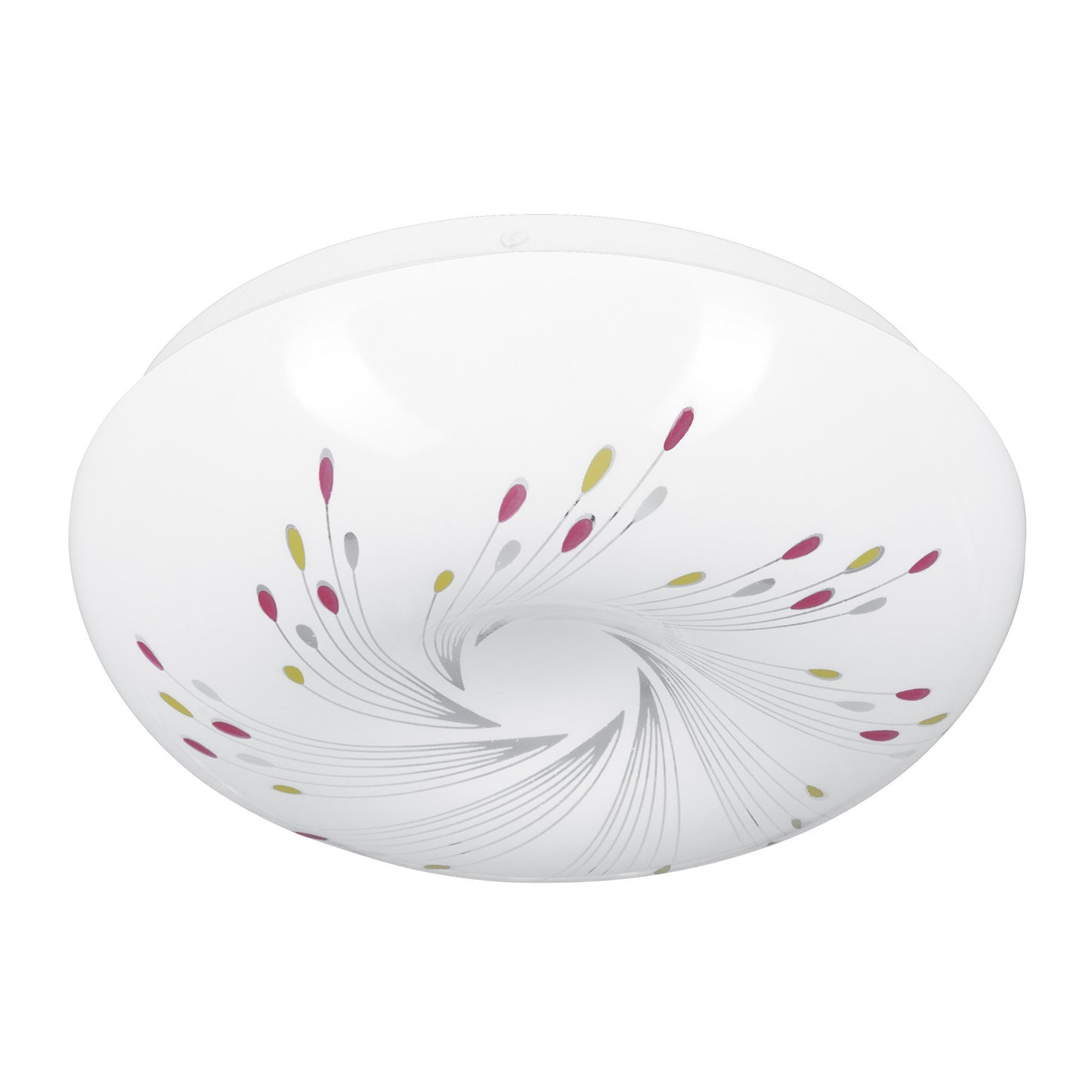 Plafón redondo, decorativo, diseño de espirales, 8 W, LED SUSTITUYE 46015