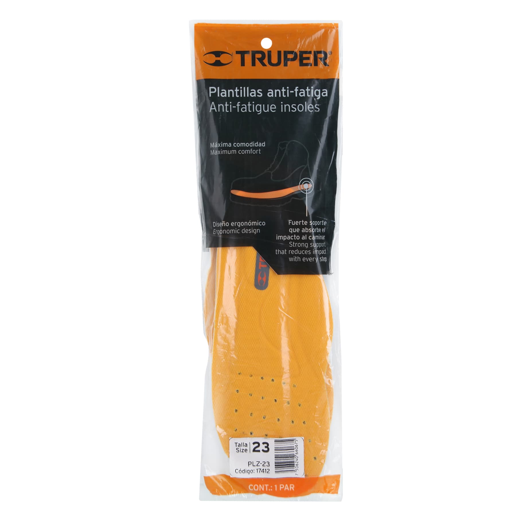 Plantillas de poliuretano para zapato talla 23