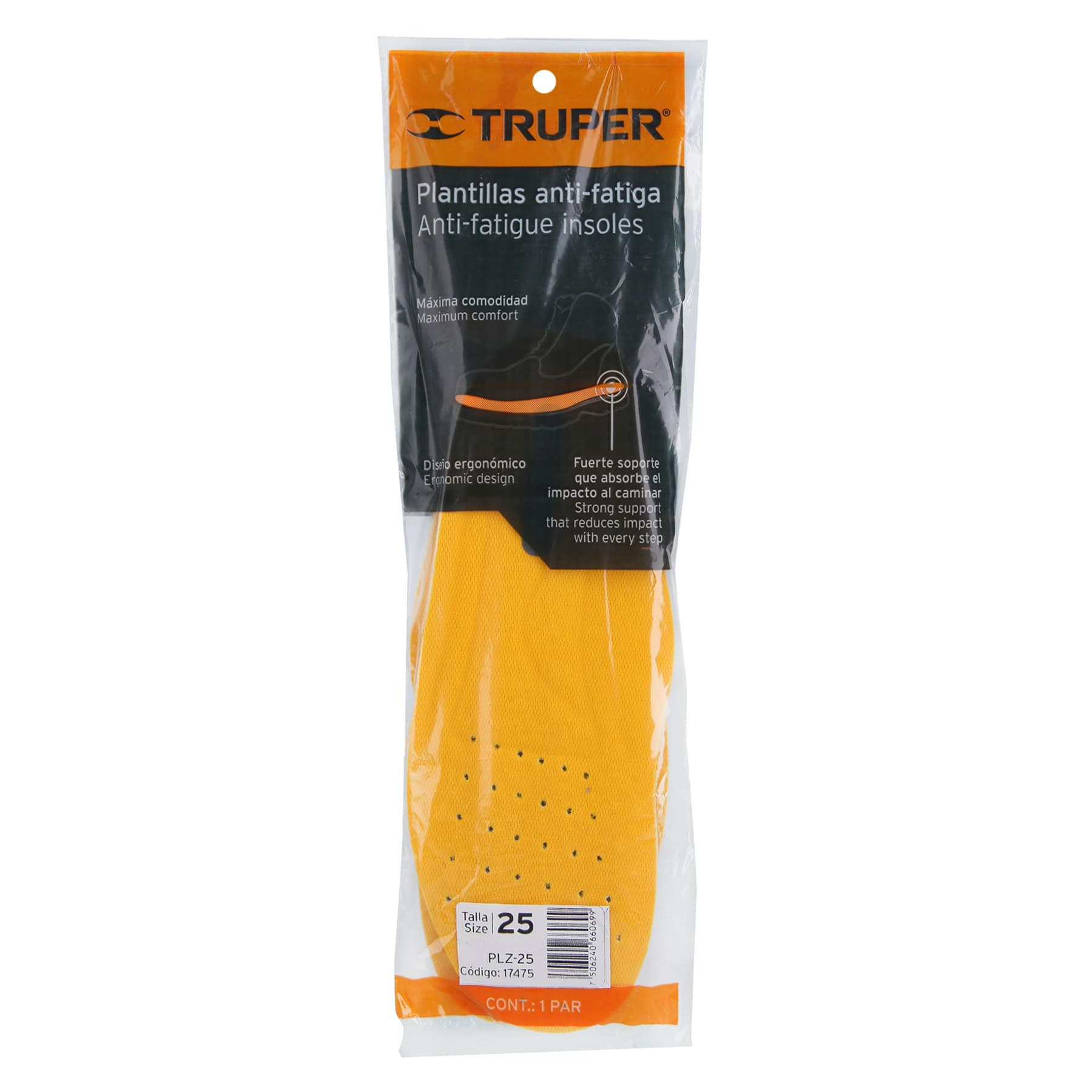 Plantillas de poliuretano para zapato talla 25