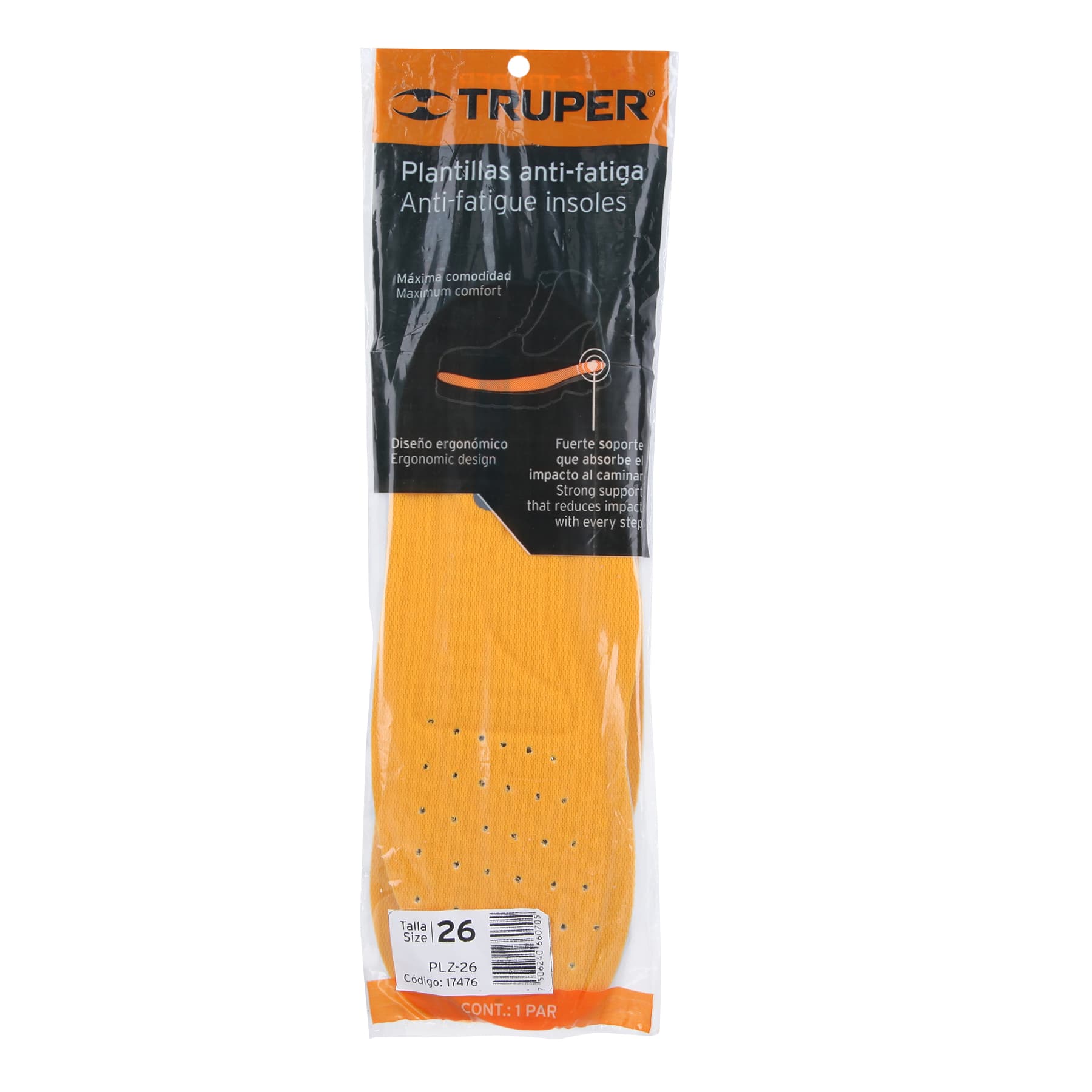 Plantillas de poliuretano para zapato talla 26