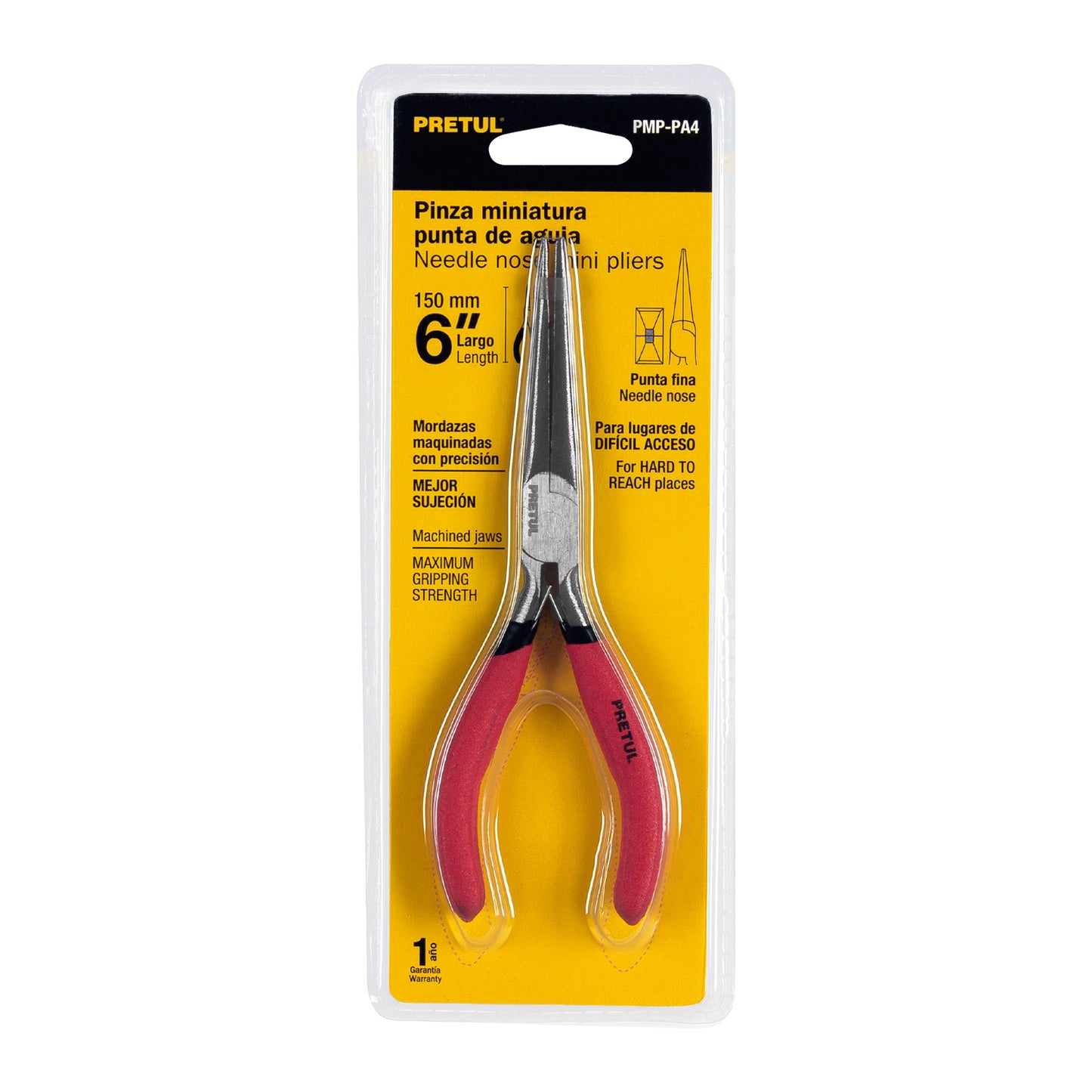 Pinza de punta de aguja 6", Pretul