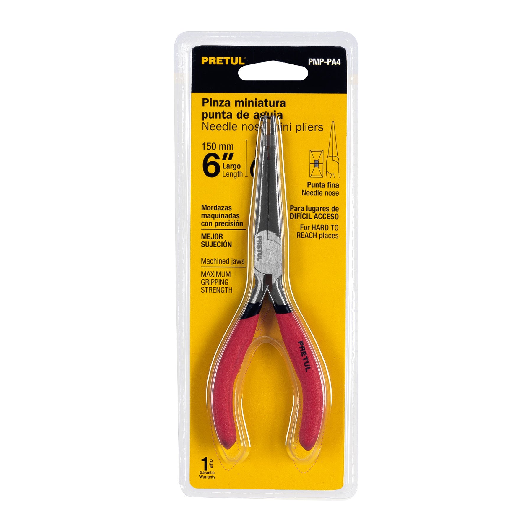 Pinza de punta de aguja 6", Pretul